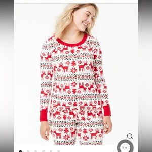 NWT Hanna Andersson Dear Deer Pajama XL